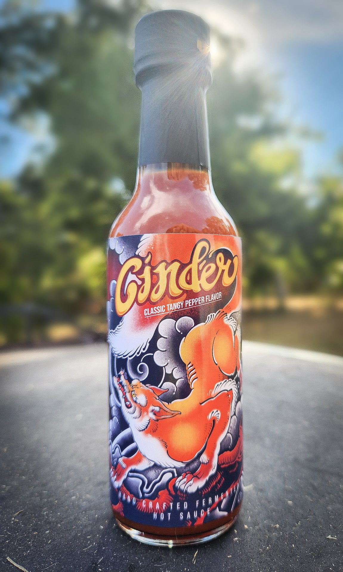 Cinder Hot Sauce - Hot